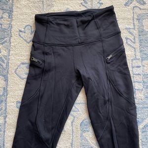 Lulu Fleece-lined Running Leggings